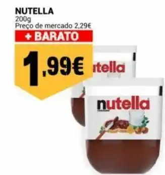 Neomáquina Creme de avelã nutella promoção