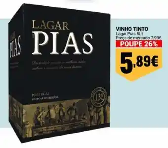 Neomáquina Vinho tinto pias promoção