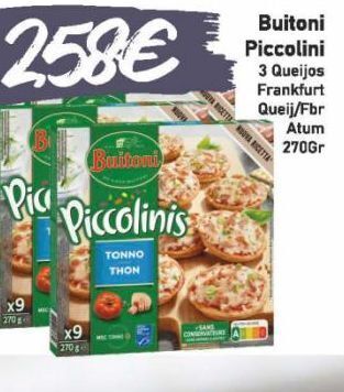Belita Pizza congelada buitoni promoção