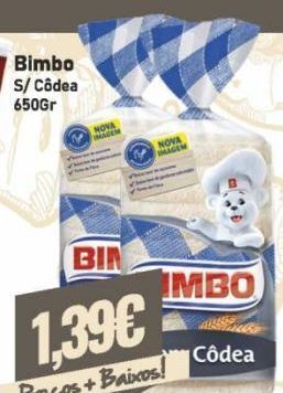 Belita Pão sem casca bimbo promoção