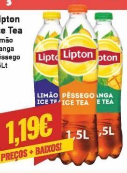 Chá gelado lipton