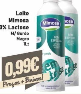 Belita Leite sem lactose mimosa promoção