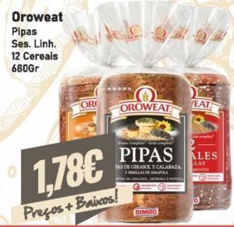 Pão de forma oroweat