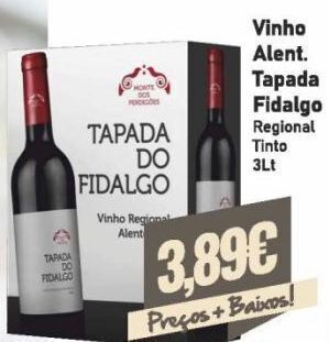 Belita Vinho tinto promoção