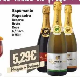 Belita Espumante raposeira promoção