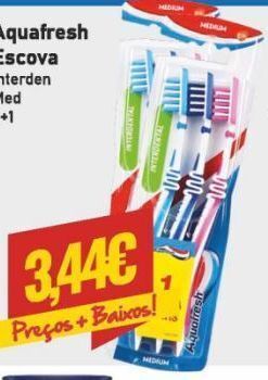 Belita Escova de dentes aquafresh promoção