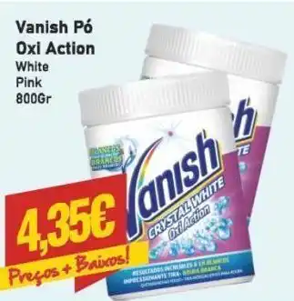 Detergente em pó vanish