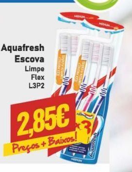 Belita Escova de dentes aquafresh promoção