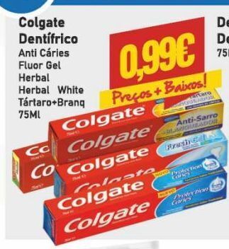 Pasta de dentes colgate