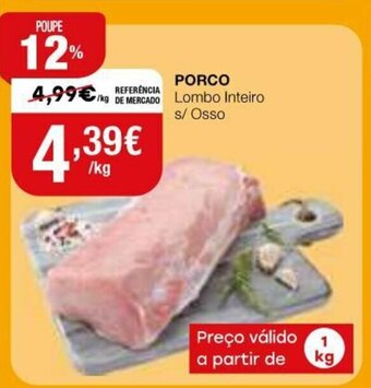 Porco Lombo Inteiro s/ Osso 1kg