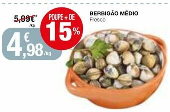 Intermarché Berbigão Médio Fresco promoção