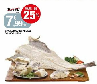 Intermarché Bacalhau Especial da Noruega promoção