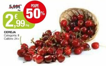 Intermarché Cereja promoção