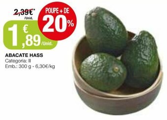 Intermarché Abacate Hass 300g promoção