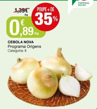 Intermarché Cebola Nova promoção