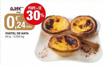 Intermarché Pastel de Nata 60g promoção