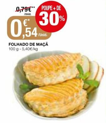 Folhado de Maçã 100g