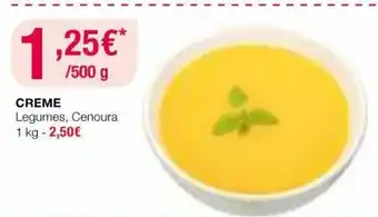 Intermarché Creme Legumes, Cenoura 1kg promoção