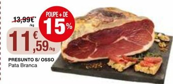 Intermarché Presunto S/ Osso Pata Branca promoção