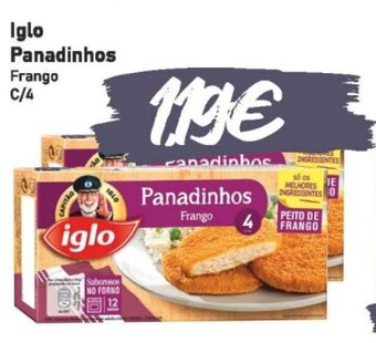 Iglo Panadinhos Frango c/4