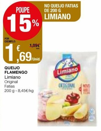 Intermarché Queijo Flamengo Limiano 200g promoção