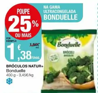 Intermarché Brócolos Natur+ Bonduelle 400g promoção