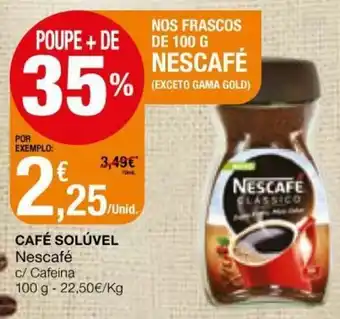 Intermarché Café Solúvel Nescafé 100g promoção