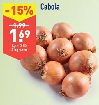 ALDI Cebola promoção