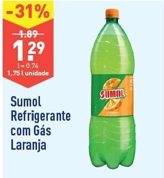 ALDI Refrescos sumol promoção