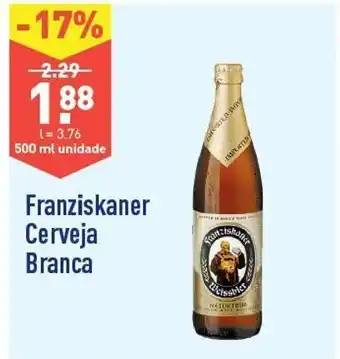 ALDI Cerveja franziskaner promoção