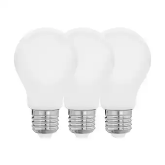 Pack de 3 lâmpadas led luz amarela