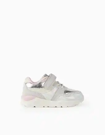 Zippy Sapatilhas para bebé menina 'superlight runner', rosa/prateado promoção