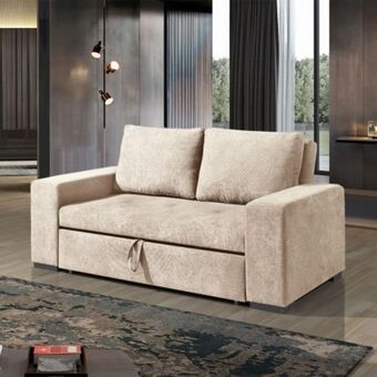 Homy Casa Sofá 3 lugares com cama de casal mira promoção