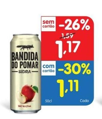 Minipreço Sidra bandida do pomar promoção