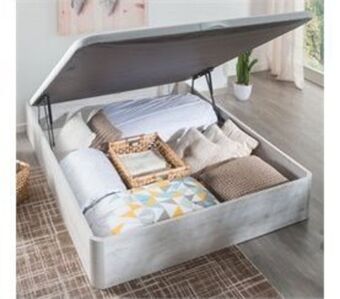 Conforama Sommier de madeira snow woodspace promoção