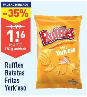 ALDI Batata chips ruffles promoção