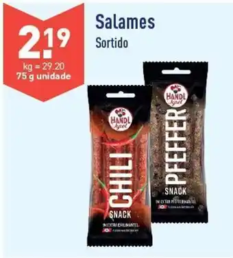 ALDI Salame promoção