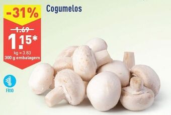 ALDI Cogumelos promoção