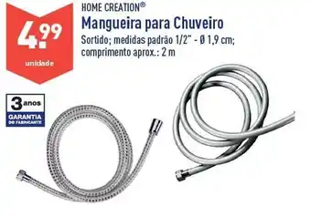 ALDI Mangueira de chuveiro promoção
