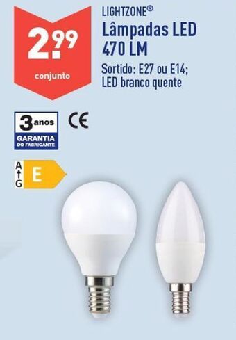 ALDI Lâmpada led promoção