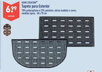 ALDI Tapete promoção