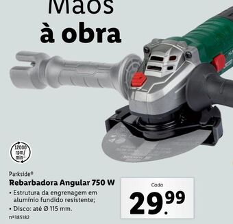 Lidl Ferramentas de corte parkside promoção