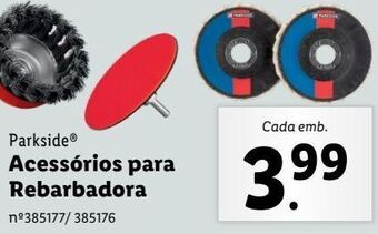 Lidl Ferramentas parkside promoção