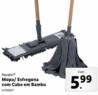 Lidl Mop promoção