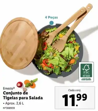 Lidl Saladeira ernesto promoção