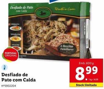 Lidl Pato promoção
