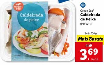 Lidl Frutos do mar ocean sea promoção