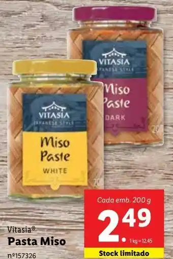 Lidl Molhos vitasia promoção