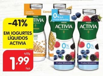 Minipreço Iogurte activia promoção