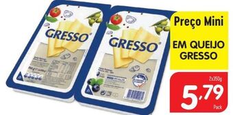 Minipreço Queijos gresso promoção